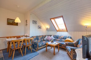 TV, DVD player, stereo