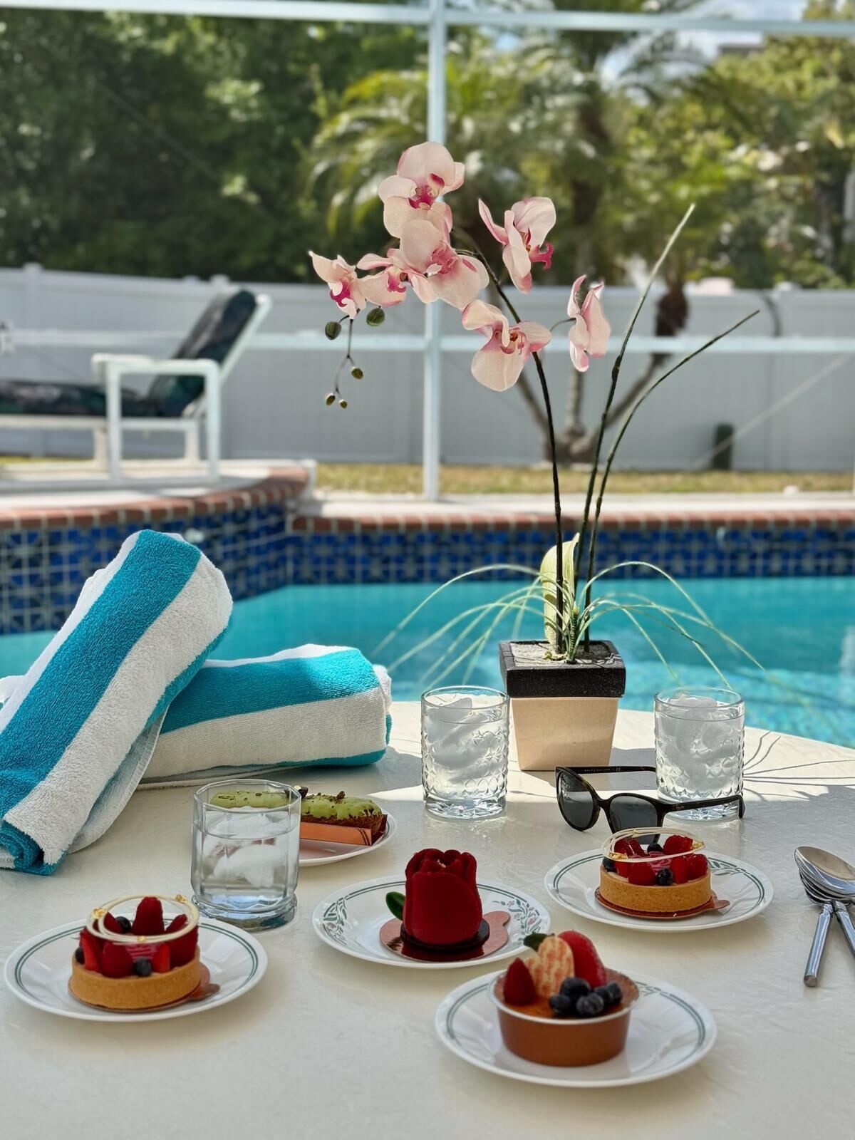 Außenpool, beheizter Pool