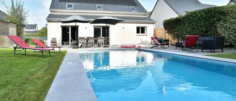 Una piscina climatizada