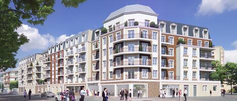 Fassade der Unterkunft