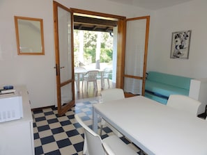 Villa, 3 Bedrooms, Balcony | Dining - Charming Two-storey Flat (San Michele al Tagliamento)