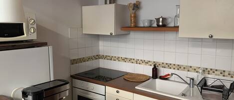 Microwave, oven, stovetop