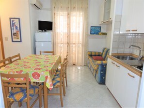 Apartment, 2 Bedrooms, Balcony, City View | Dining room - Apartment Near the Beach in Bibione (San Michele al Tagliamento)