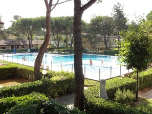 Pool - First Floor Flat With Terrace and Pool Access (San Michele al Tagliamento)