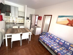 Apartemen, 1 kamar tidur, patio | Interior