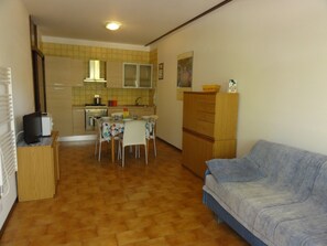 Apartment, 1 Bedroom, Balcony, City View | Living room - Cozy Apartment With Private Entrance (San Michele al Tagliamento)