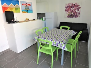 Appartement, 3 chambres, vue jardin | Salle à manger