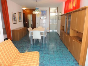 Apartment, 1 Bedroom, City View | Dining room - Bright Apartment Close to the sea (San Michele al Tagliamento)