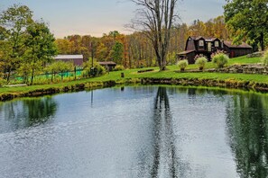 Property grounds - The Wellspring Guest House w/Stocked Fishing Pond (Youngsville)