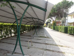 Apartment, 3 Bedrooms, Patio | Parking | Limited parking - Bright Flat in a Villa With Shared Pool (San Michele al Tagliamento)