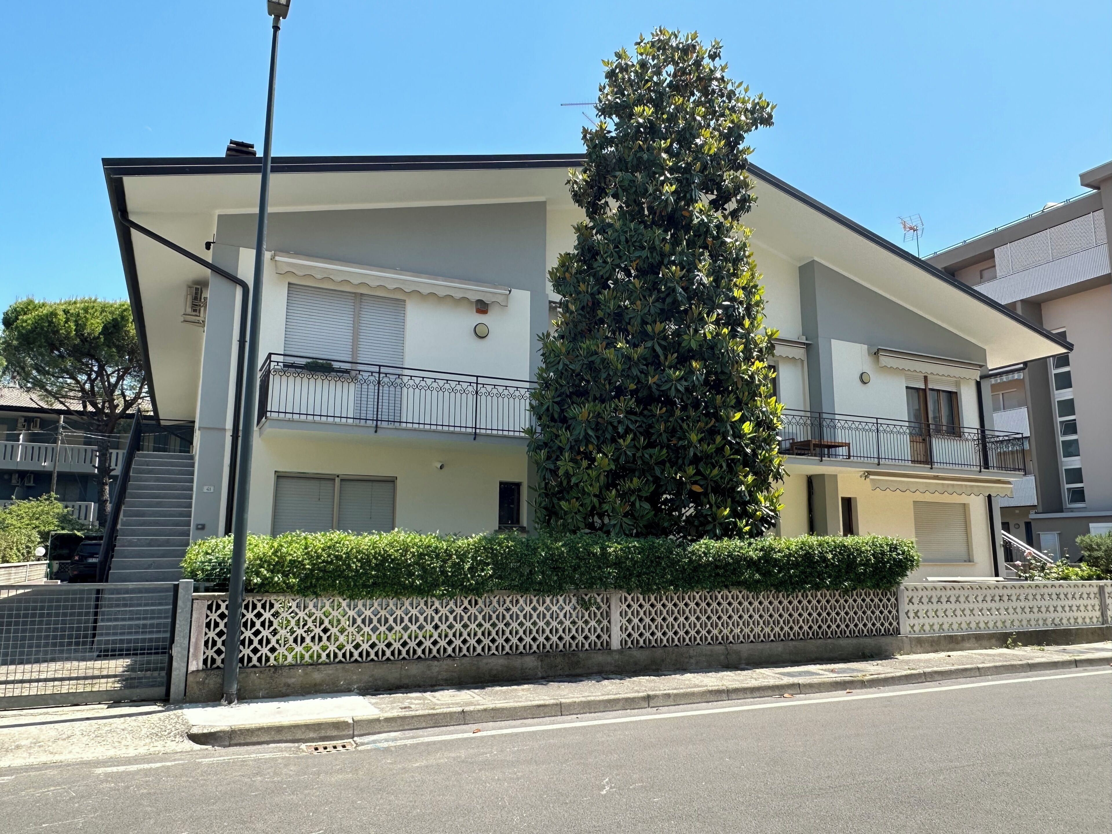 Façade de l’hébergement