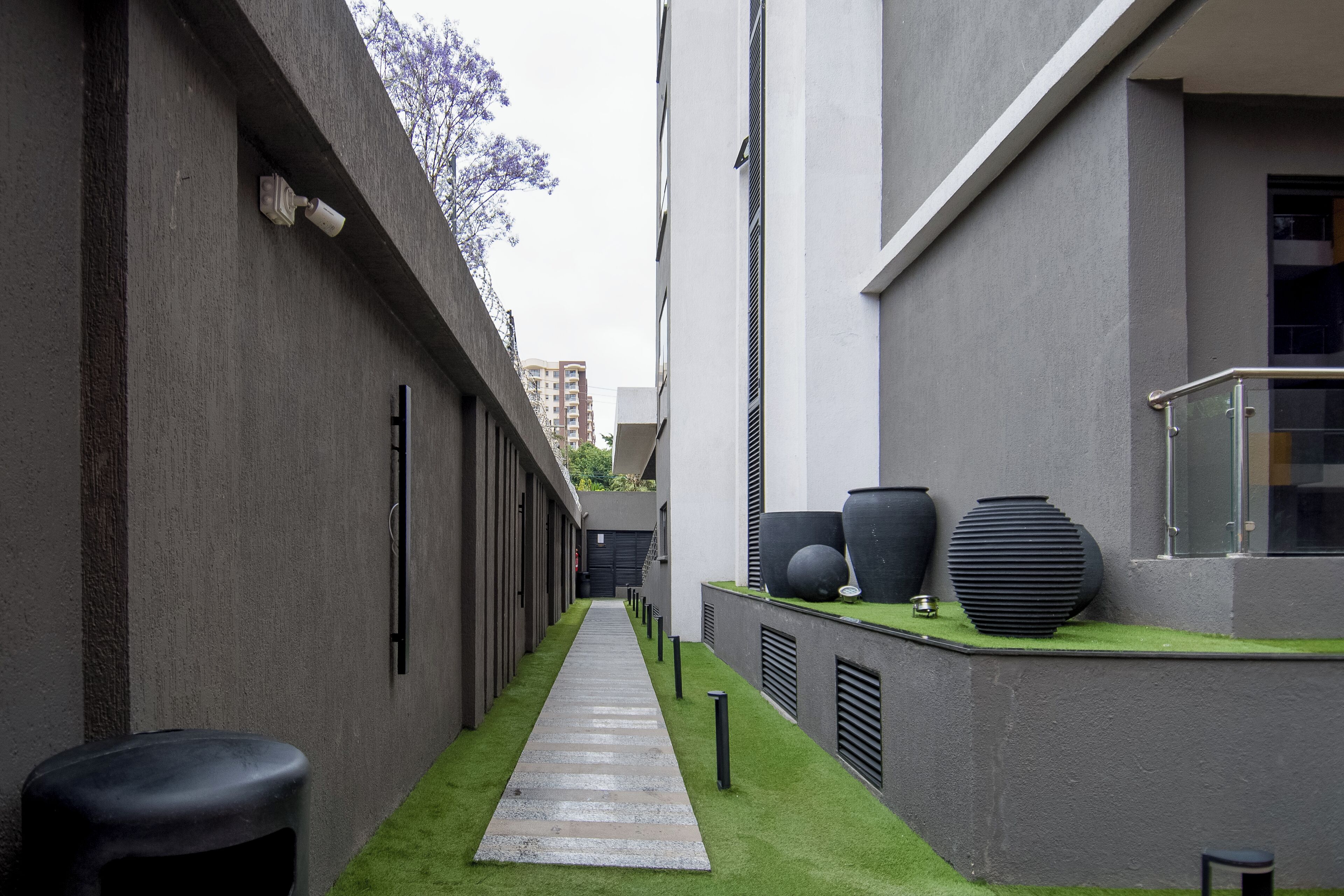 Enceinte de l’hébergement