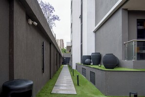 Overnattingsstedets uteområder