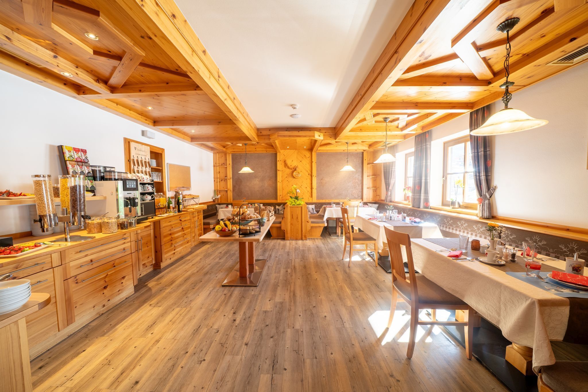 Daily buffet breakfast (EUR 20 per person)