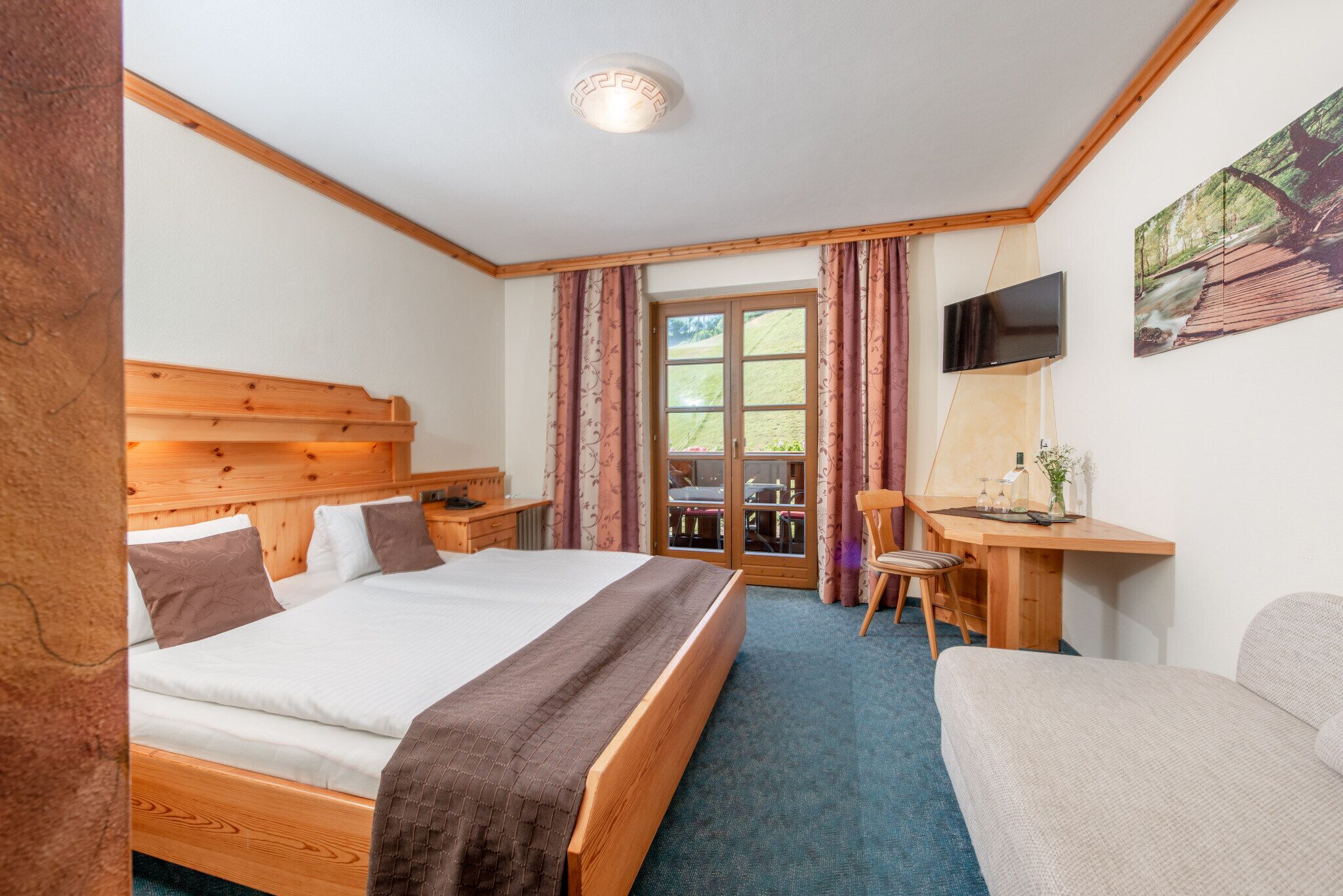 Double Room, Balcony, Mountain View | View from room