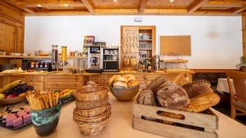 Daily buffet breakfast (EUR 20 per person)