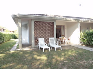 Villa, 3 habitaciones, patio, vista al jardín | Terraza o patio