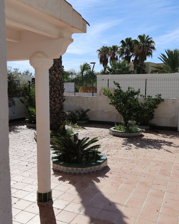 Enceinte de l’hébergement