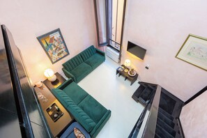 Appartement | Coin séjour | Télévision de 40 pouces avec chaînes numériques