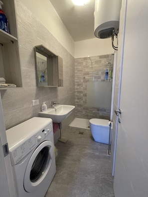 Studio, Multiple Bedrooms, Balcony, City View | Bathroom - Nice Studio Near the Beach in Bibione (San Michele al Tagliamento)