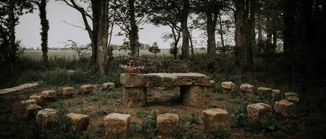 Overnatningsstedets område