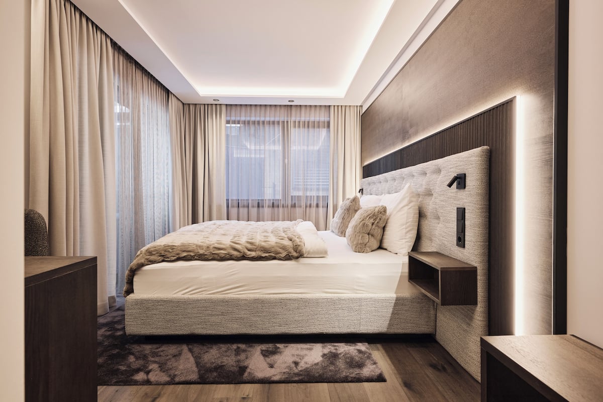 Superior-Apartment I, Balkon, Bergblick | 免费 WiFi