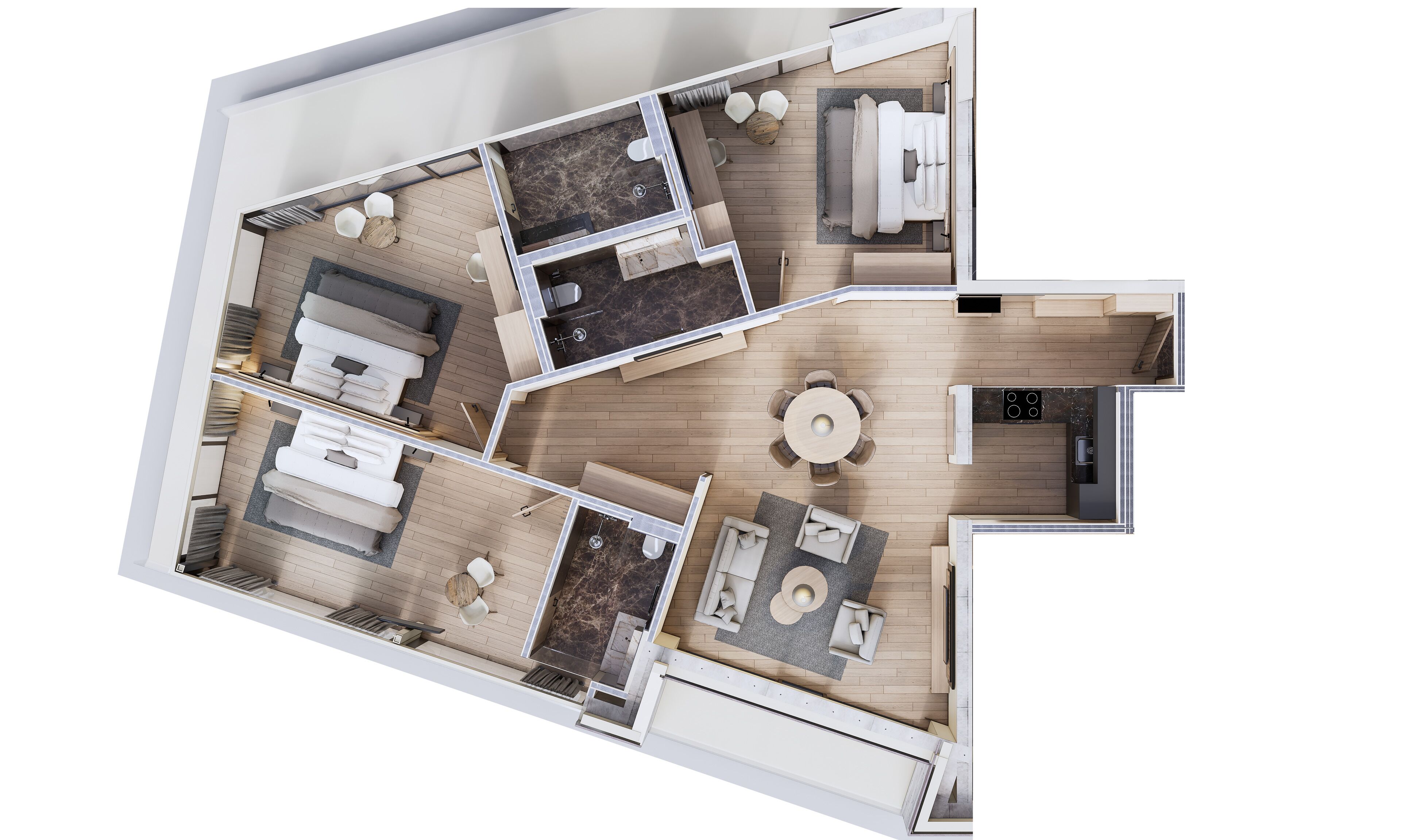 مخطط تصميم الطابق