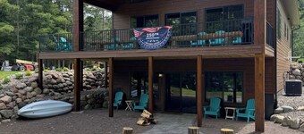 New 5BR Lake House at 5RK Ranch Lakeside – Dock, Fire Pit, Panoramic Views