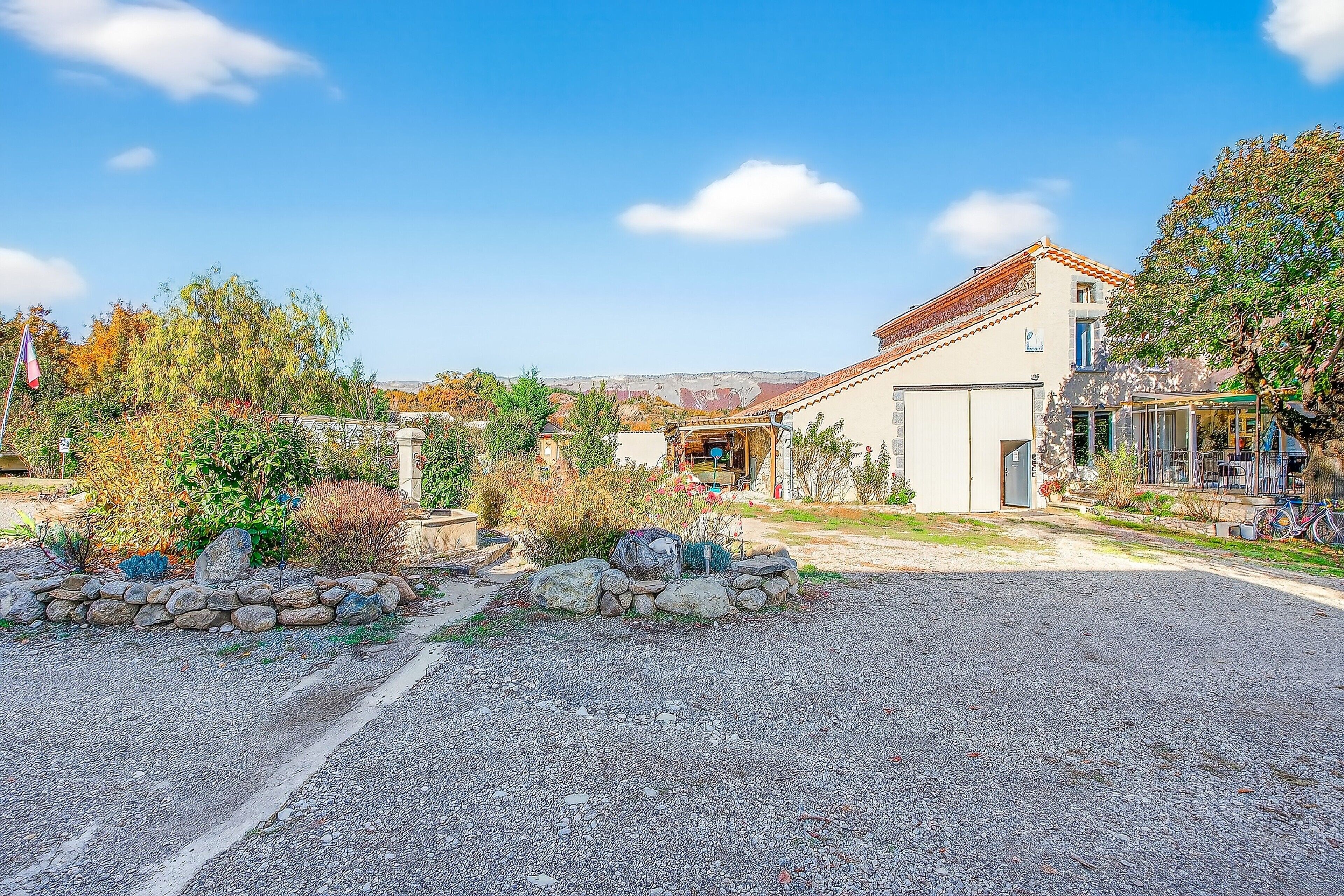 Overnatningsstedets område