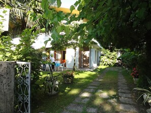 Villa, 1 chambre, patio, vue jardin | Jardin