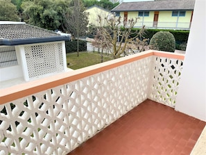 Apartment, 2 Schlafzimmer, Terrasse, Gartenblick | Balkon