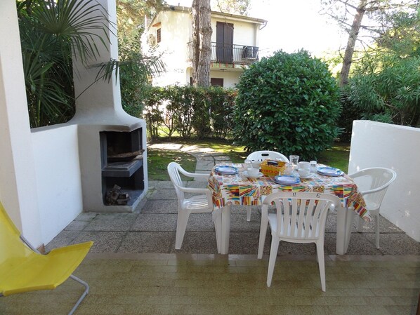 Dining room - Terraced House With Private Garden in Bibione (San Michele al Tagliamento)