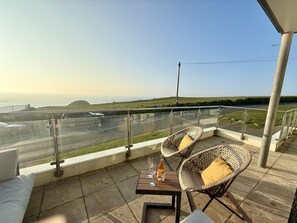 Terrace/patio - 1 Watergate View - sleeps 6 guests  in 3 bedrooms (Newquay)