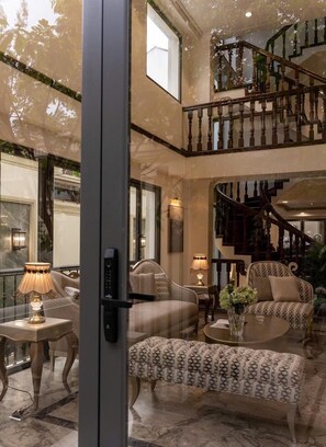 Villa – superior, privat basseng | Oppholdsområde