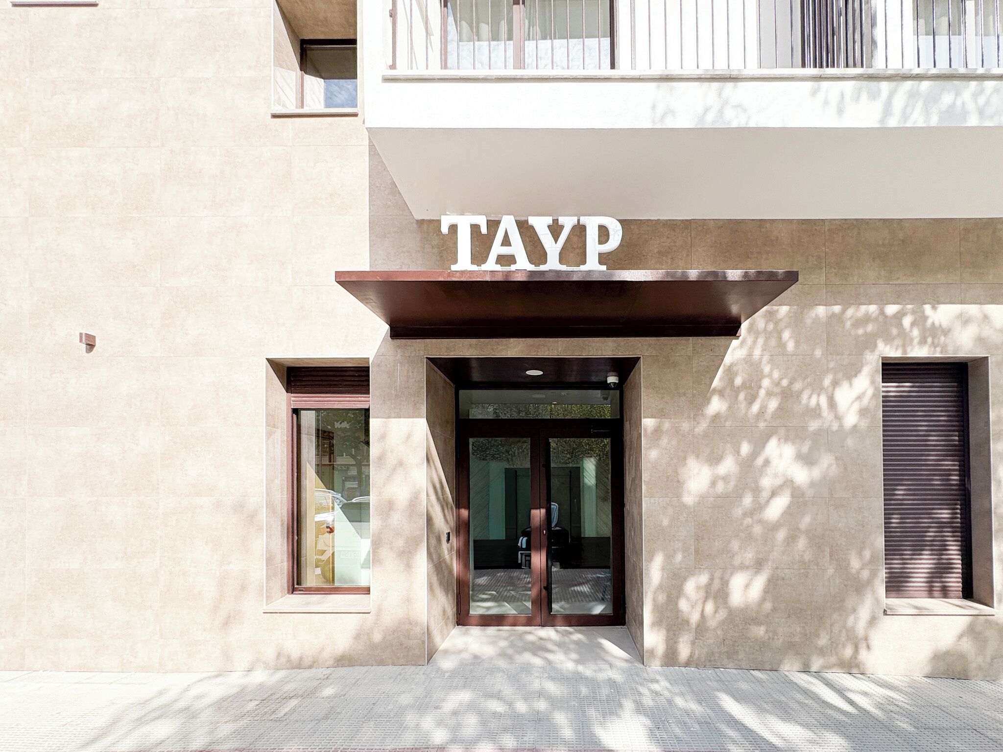 Fachada del alojamiento