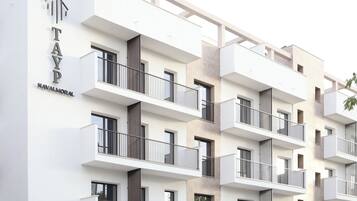 Fachada del alojamiento