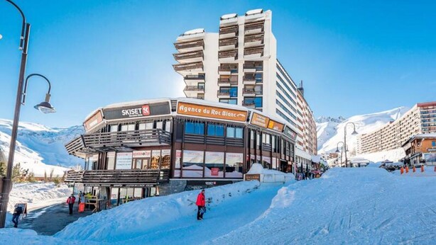 Exterior - Large Studio 4 - Comfortable - Balcony - Lake View (Tignes)