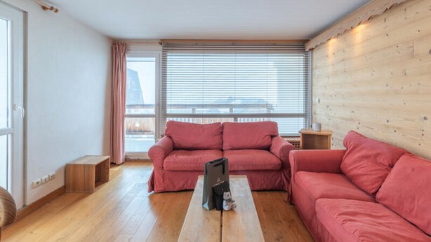 Living area - Commodore Apartment 227 (Huez)