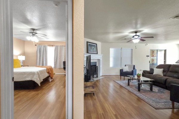 4 dormitorios, escritorio, tabla de planchar con plancha y wifi gratis