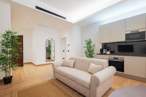 Superior Apartment, Courtyard View | Living area - Visconti Suites - 2 bedrooms apartment (Milan)