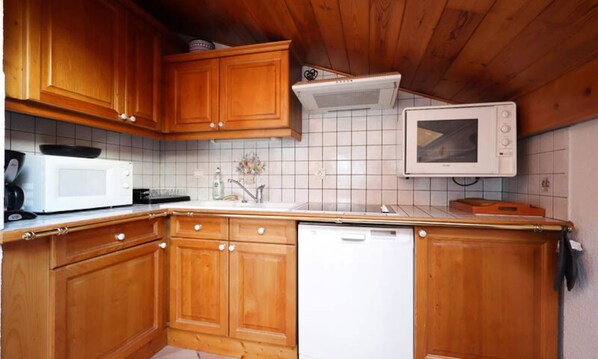 Fridge, microwave, oven, dishwasher - Hauts de Chavants Albert 1er 13 (Les Houches)