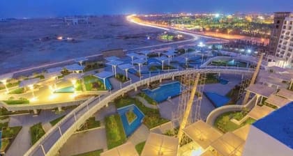 elegant hotel studio Porto New Cairo pool access