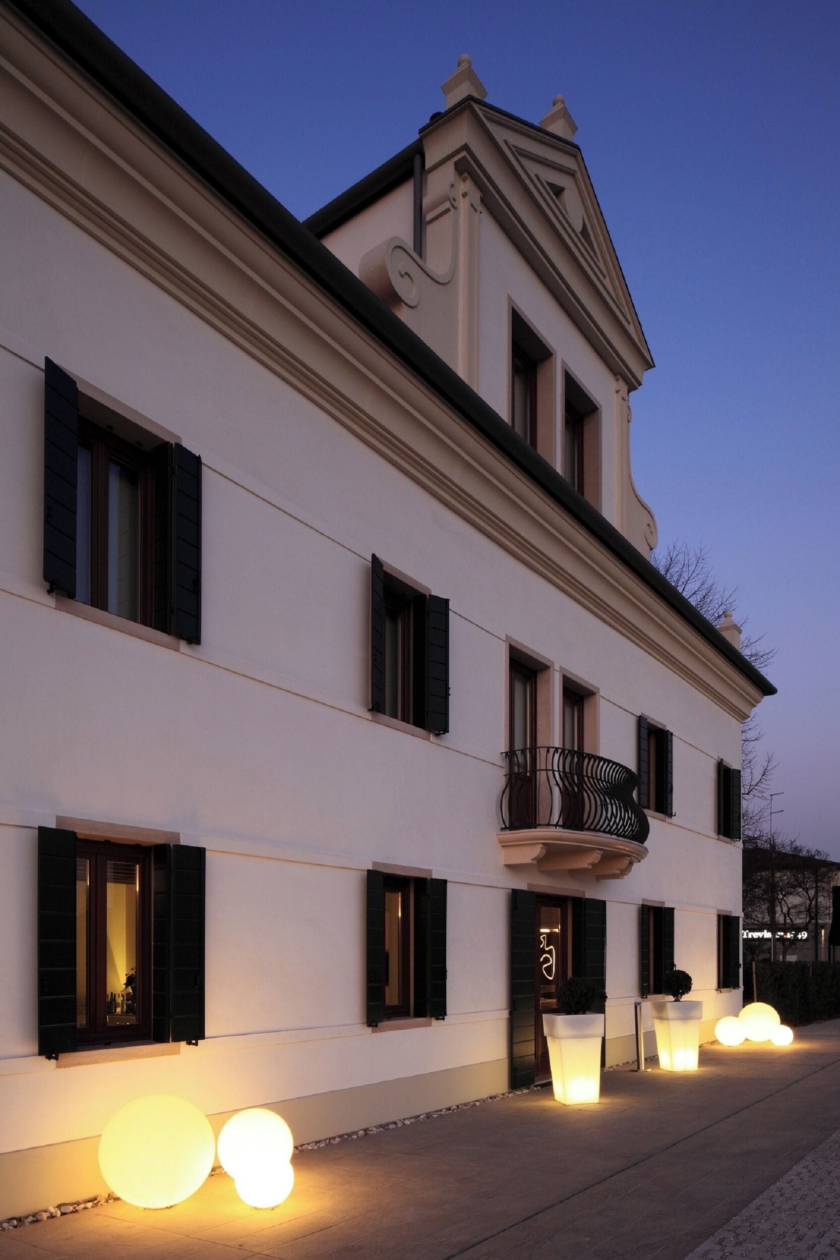 Fassade der Unterkunft