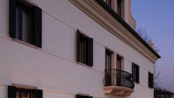 Fassade der Unterkunft