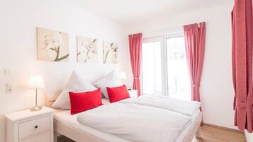 1 Schlafzimmer, BĂŒgeleisen/BĂŒgelbrett, WLAN, BettwĂ€sche