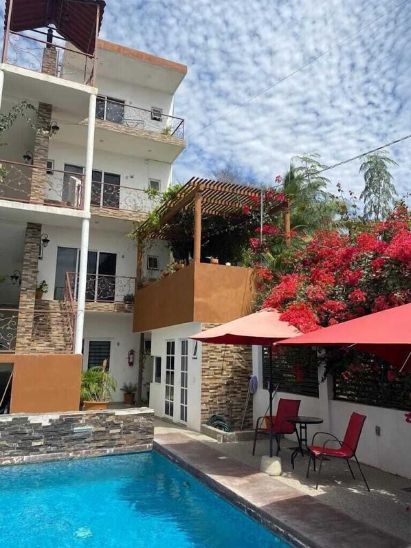 Front of property - Puerta del Cielo (San Patricio Melaque)