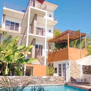 Front of property - Puerta del Cielo (San Patricio Melaque)