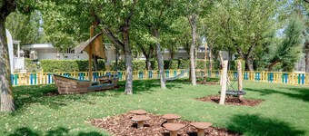 Le Mimose Family Camping Village Lodge Dog for 4 people