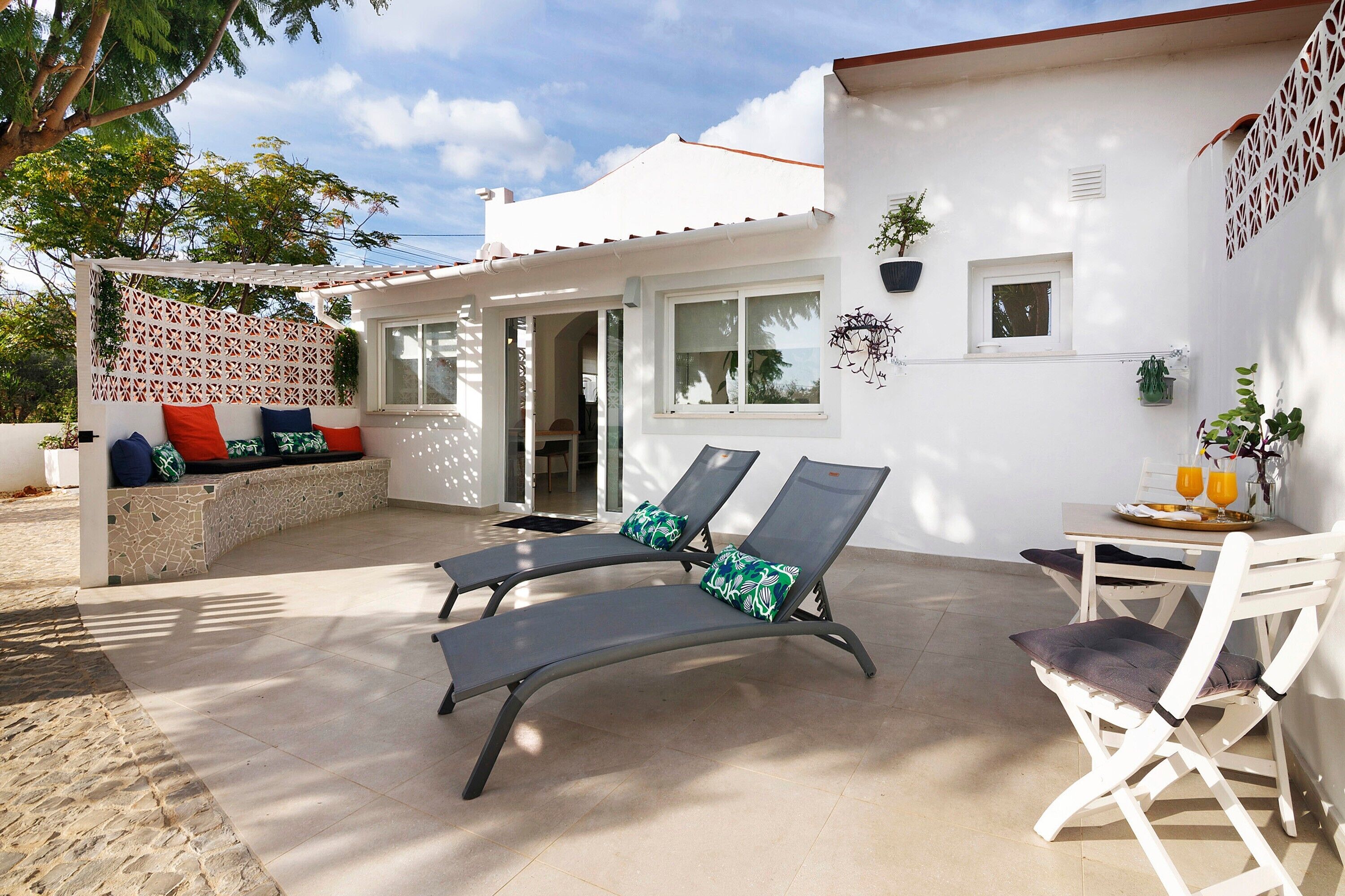 Udendørs spisemuligheder