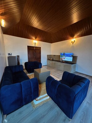 Villa Cardamom - 2BR Infinity Pool Villa | Living area - Vigok Estate Coorg (Madikeri)